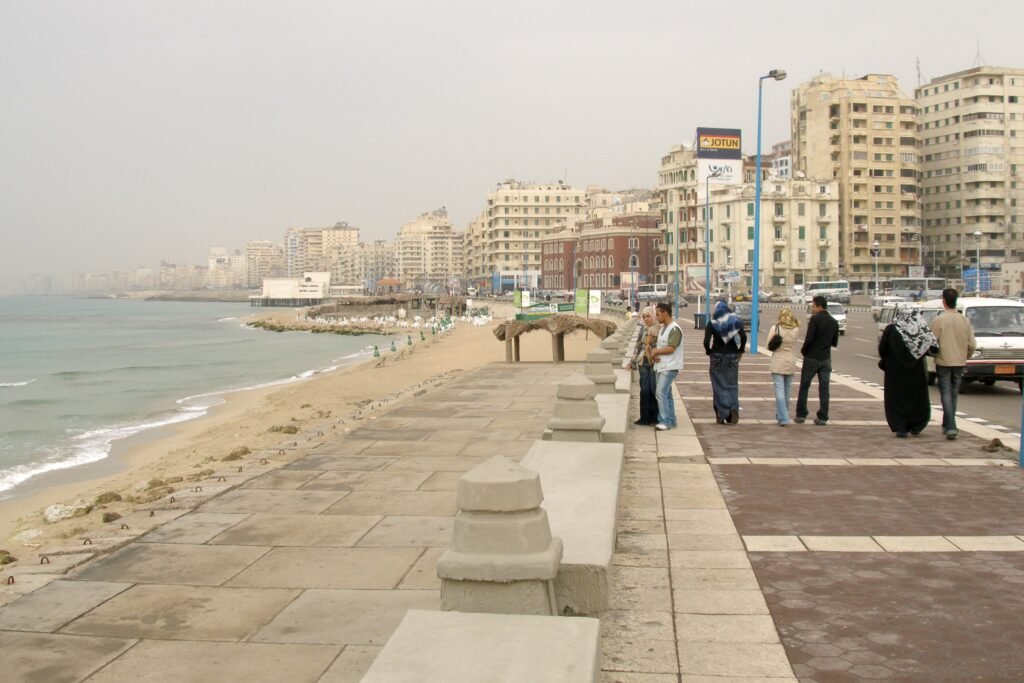 Image of Alexandria's coastal beauty